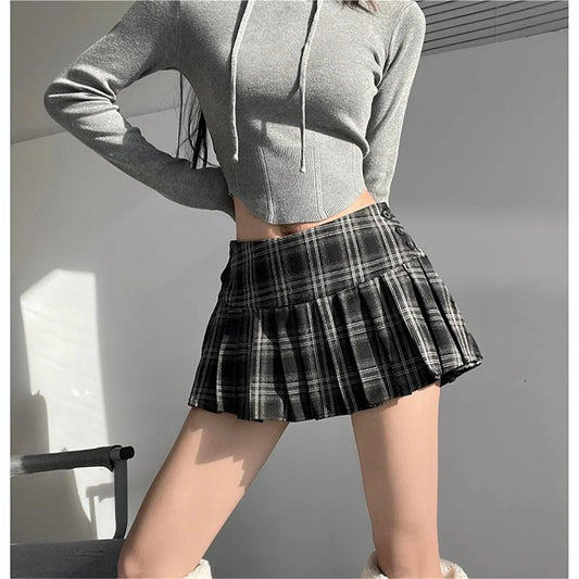 Cute Short Vintage Pleated Skirt