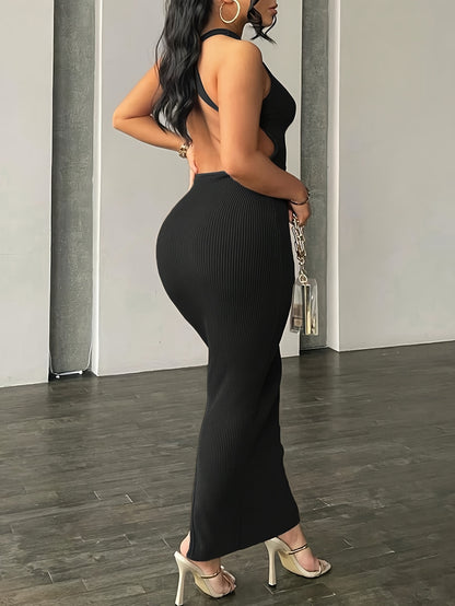 Women's Sexy Bodycon Maxi Dress