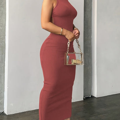 Women's Sexy Bodycon Maxi Dress